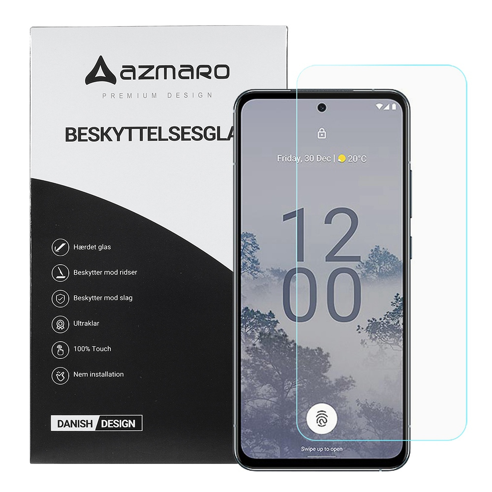Nokia X30 5G - Azmaro Ultra clear hærdet beskyttelsesglas - Transparent