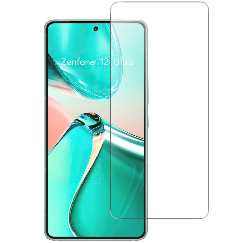 Asus Zenfone 12 Ultra - Hærdet beskyttelsesglas m/komplet dækning