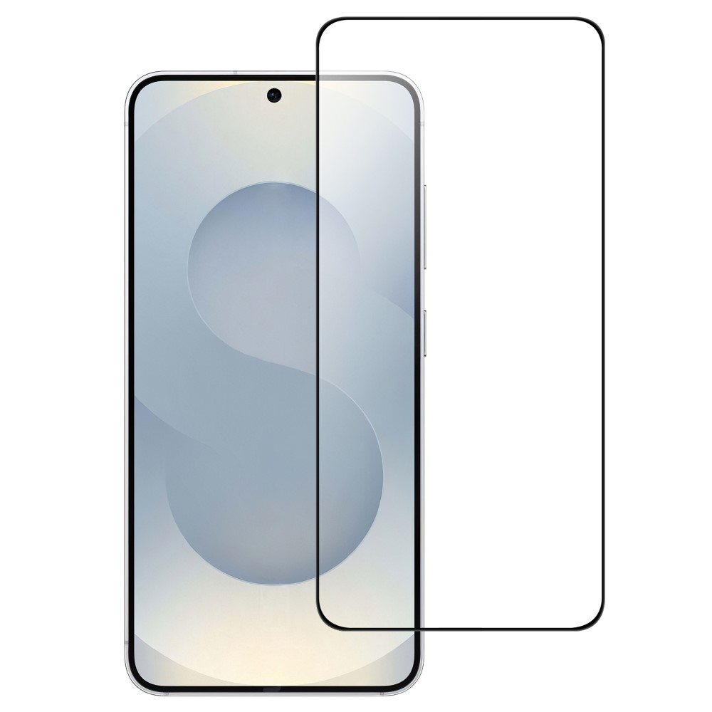 Samsung Galaxy S25 Edge - Hærdet beskyttelsesglas m/komplet dækning