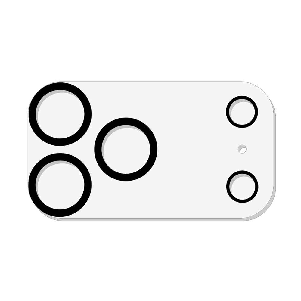 iPhone 17 Pro Max / 18 Pro Max - Hærdet beskyttelsesglas til KAMERALINSEN