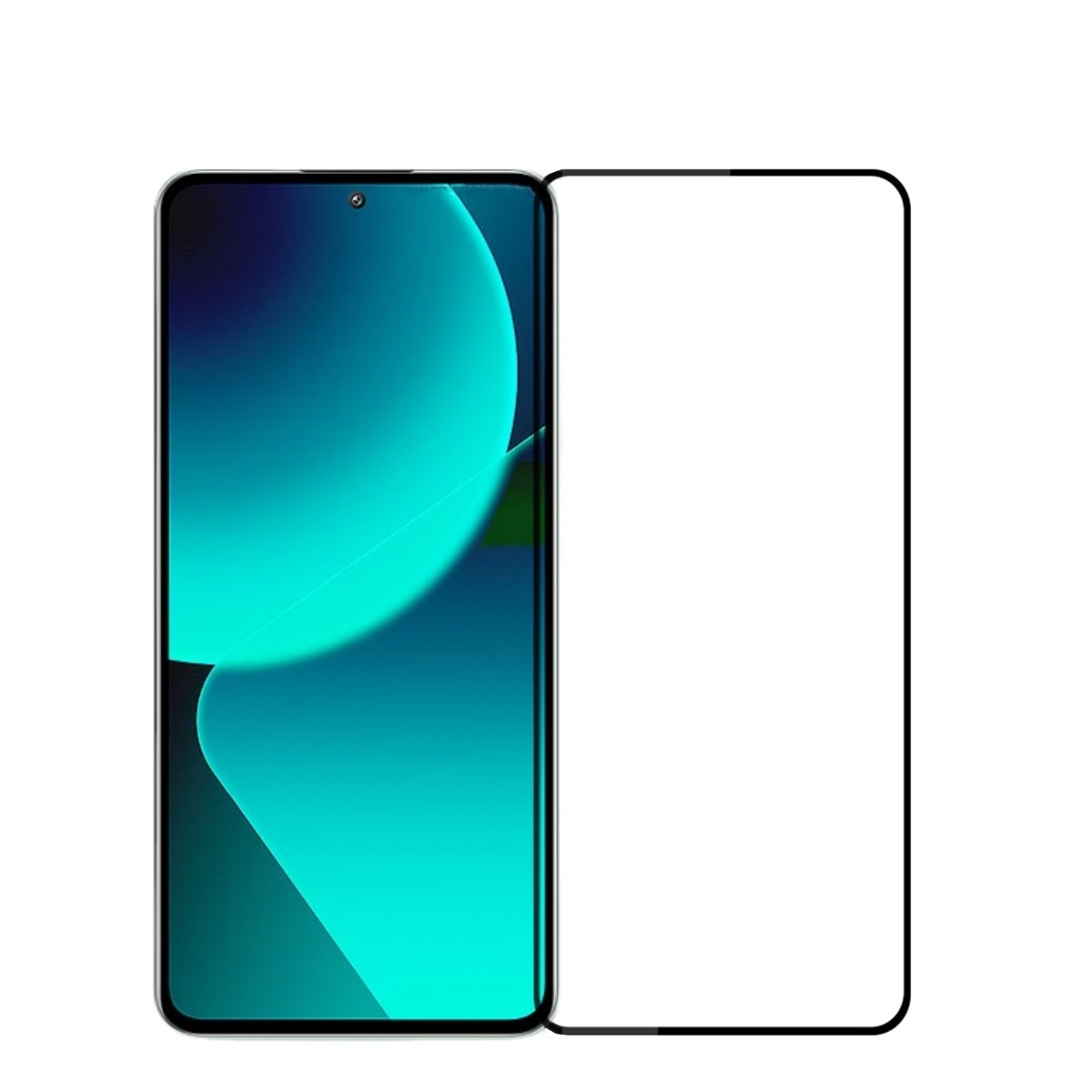 xiaomi 15T / 15T Pro - Azmaro Premium hærdet beskyttelsesglas - Komplet dækning