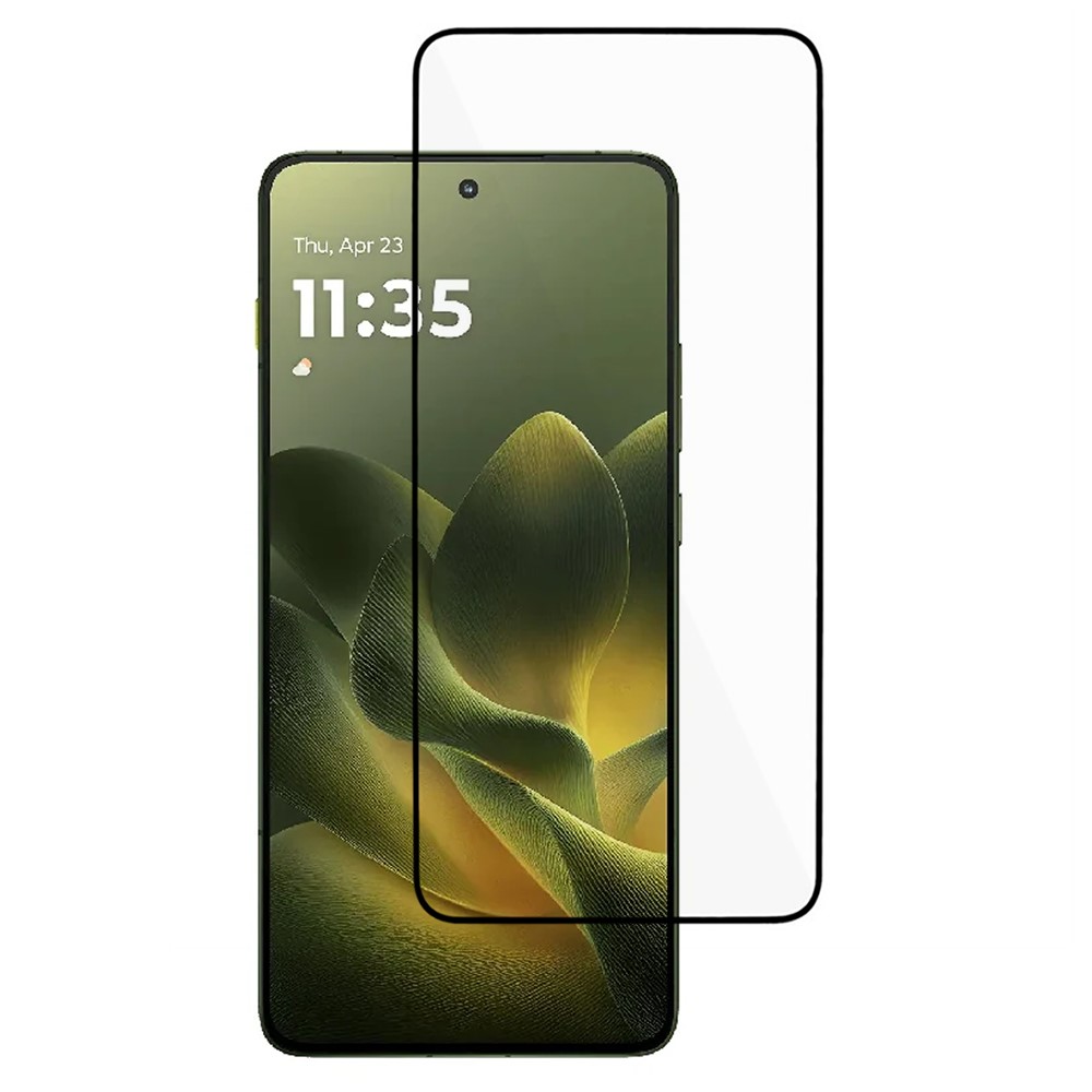 Motorola Edge 70 - Azmaro Premium hærdet beskyttelsesglas - Komplet dækning
