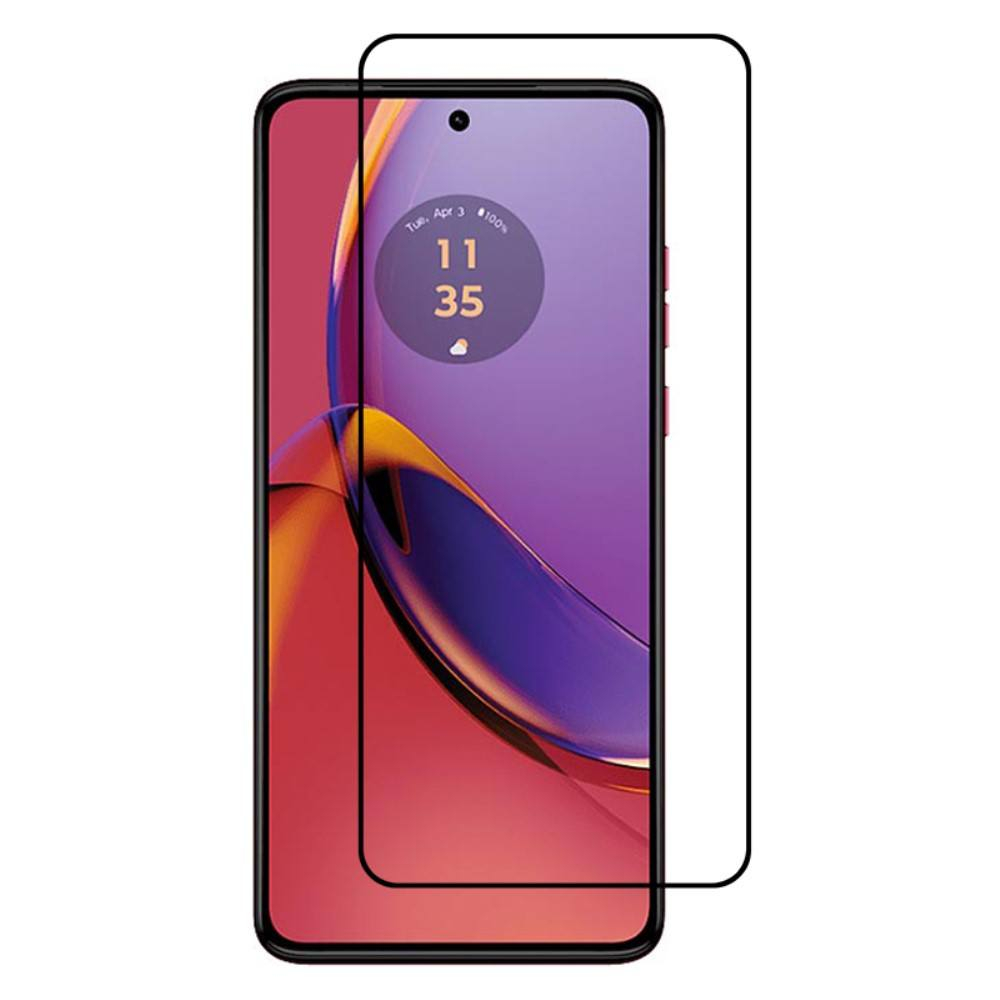 Motorola G84 5G - Premium hærdet beskyttelsesglas med komplet dækning