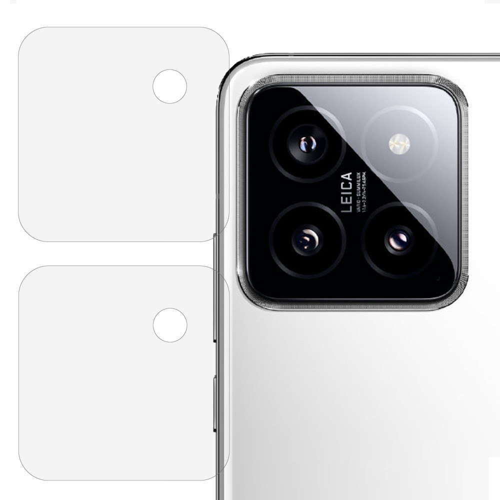 Xiaomi 14 Pro - Hærdet beskyttelsesglas til KAMERALINSE - 2 stk.