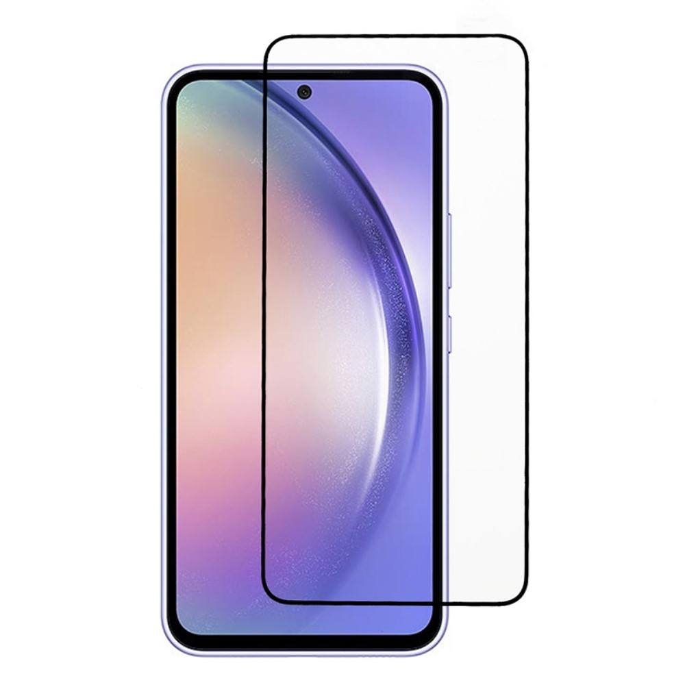 Samsung Galaxy A55 5G - Ultraklar hærdet beskyttelsesglas med komplet dækning