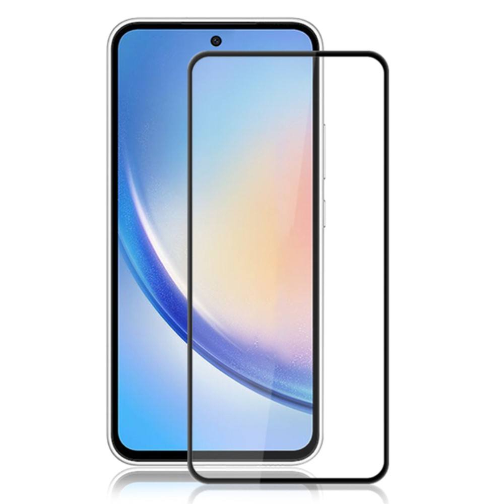 Samsung Galaxy A35 5G / A55 5G - AMORUS hærdet beskyttelsesglas med komplet dækning