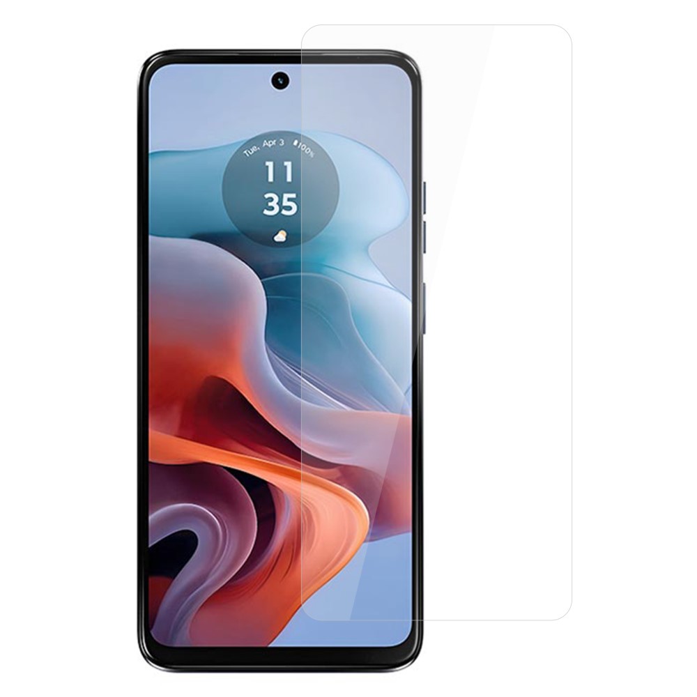 Motorola G34 - Azmaro Ultra clear hærdet beskyttelsesglas - Transparent
