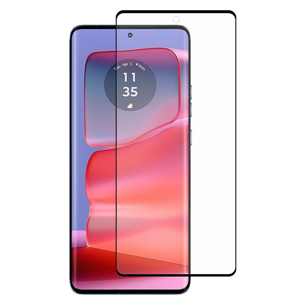 Motorola Edge 50 Pro - Azmaro Premium hærdet beskyttelsesglas - Komplet dækning