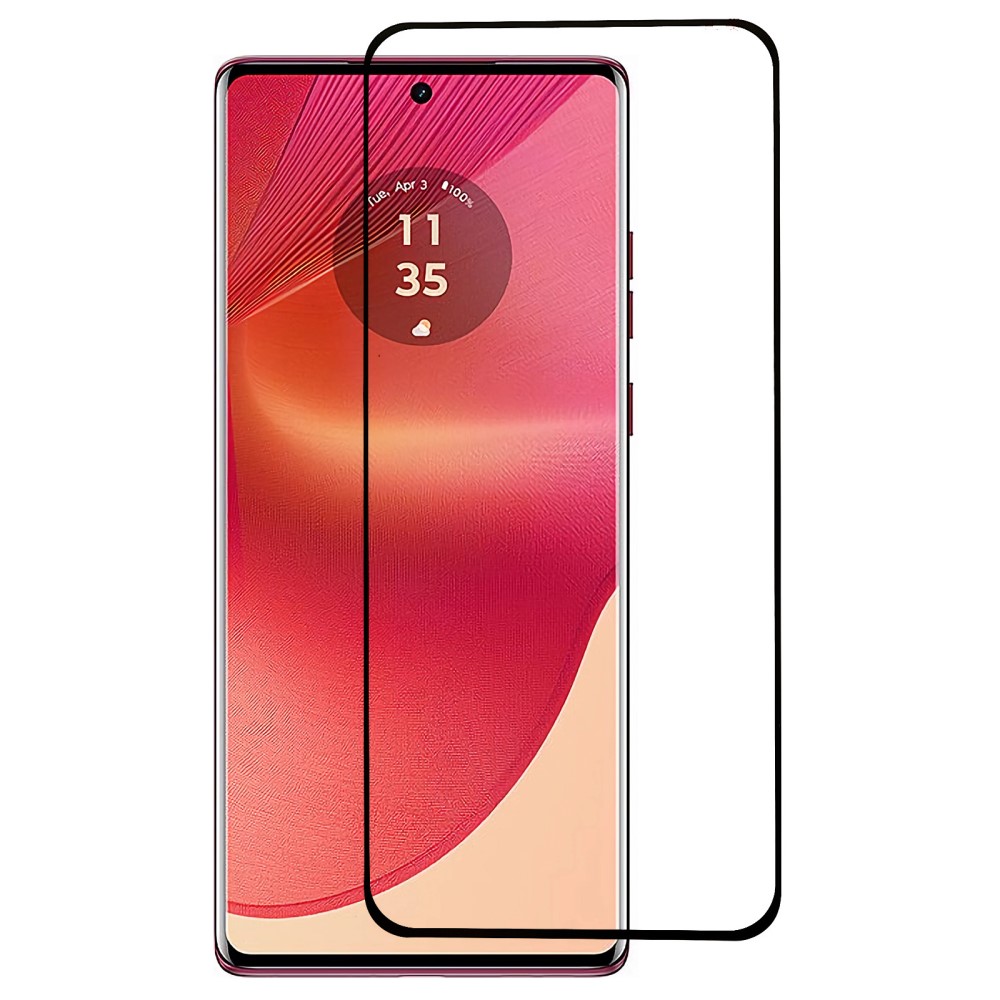 Motorola Edge 50 Fusion - Hærdet beskyttelsesglas med komplet dækning