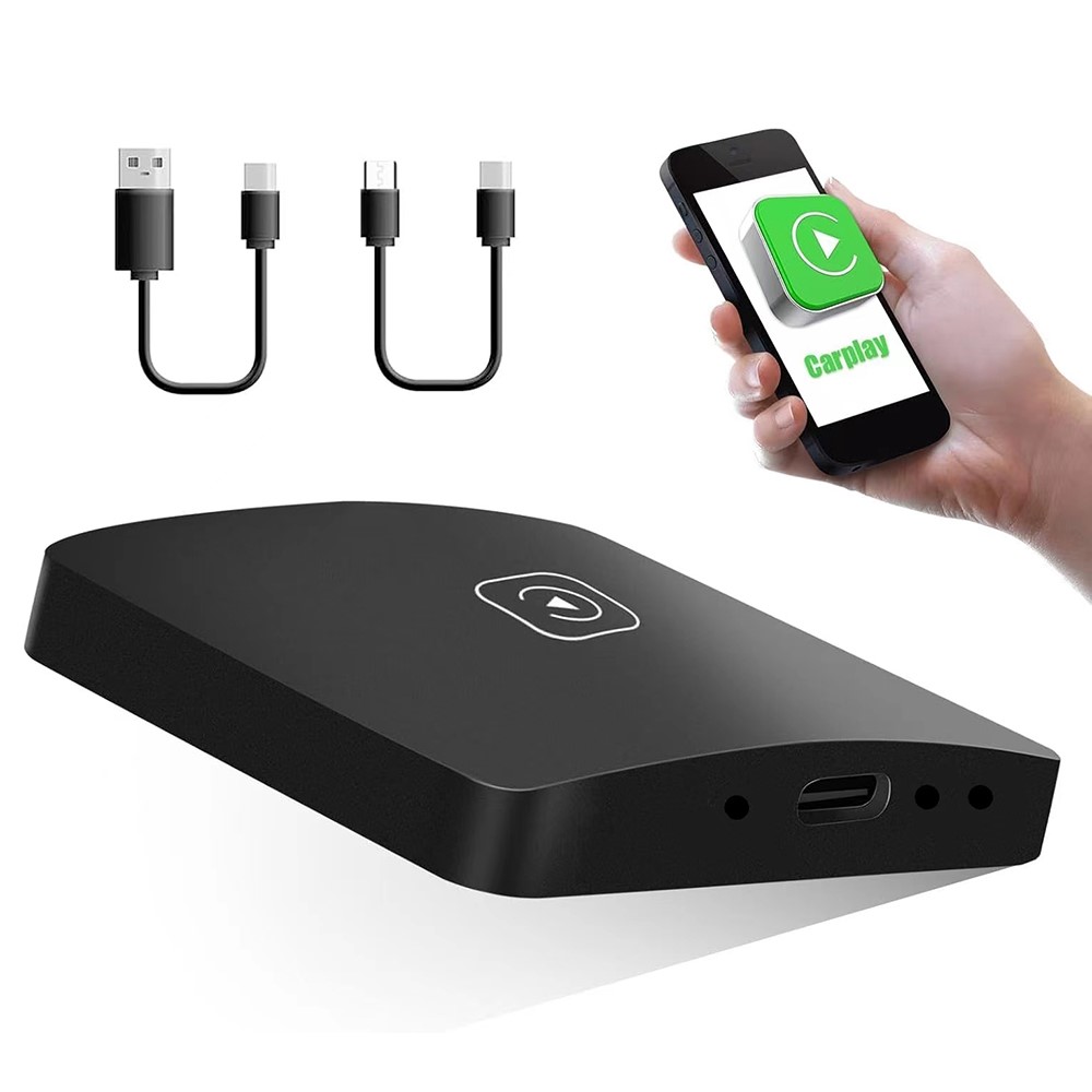 WIFI Trådløs carplay kompatibel adapter - iOS/Android