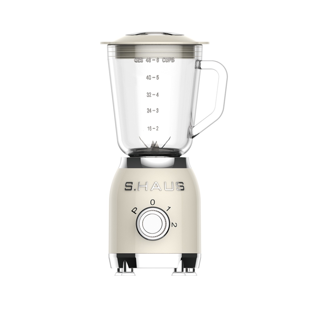 Swiss Haus Retro Blender 1.5L / 600W - Lake Geneva - Creme