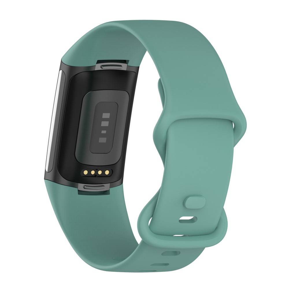 Fitbit Charge 5 - Blød TPU urrem 23mm - Str. S - Grøn