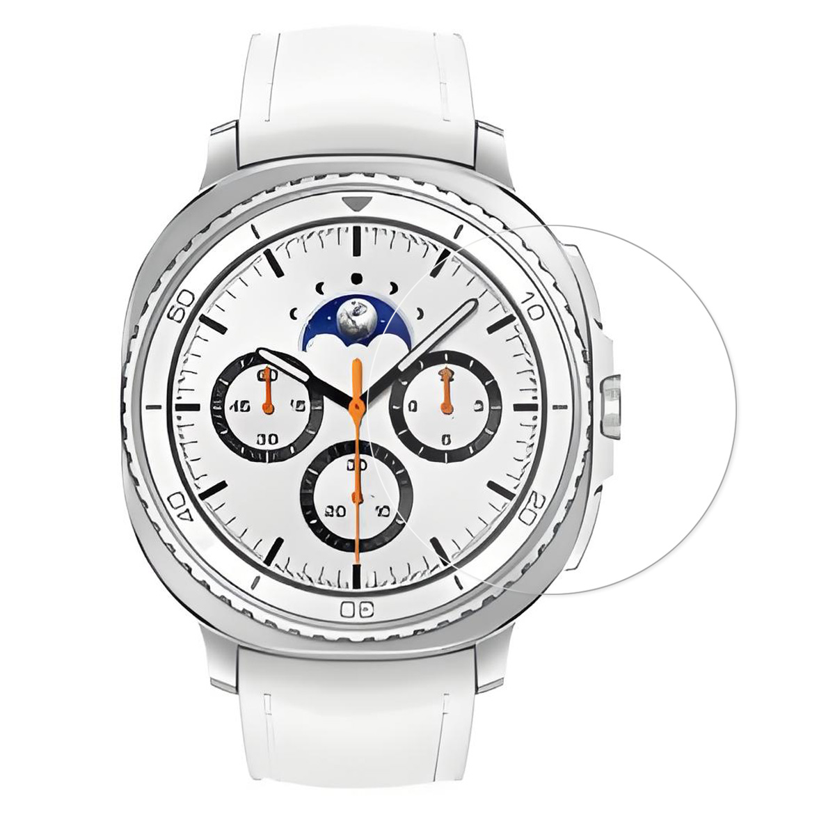 Samsung Galaxy Watch8 Classic 46mm - ENKAY Ultra clear skærmbeskytter - Transparent