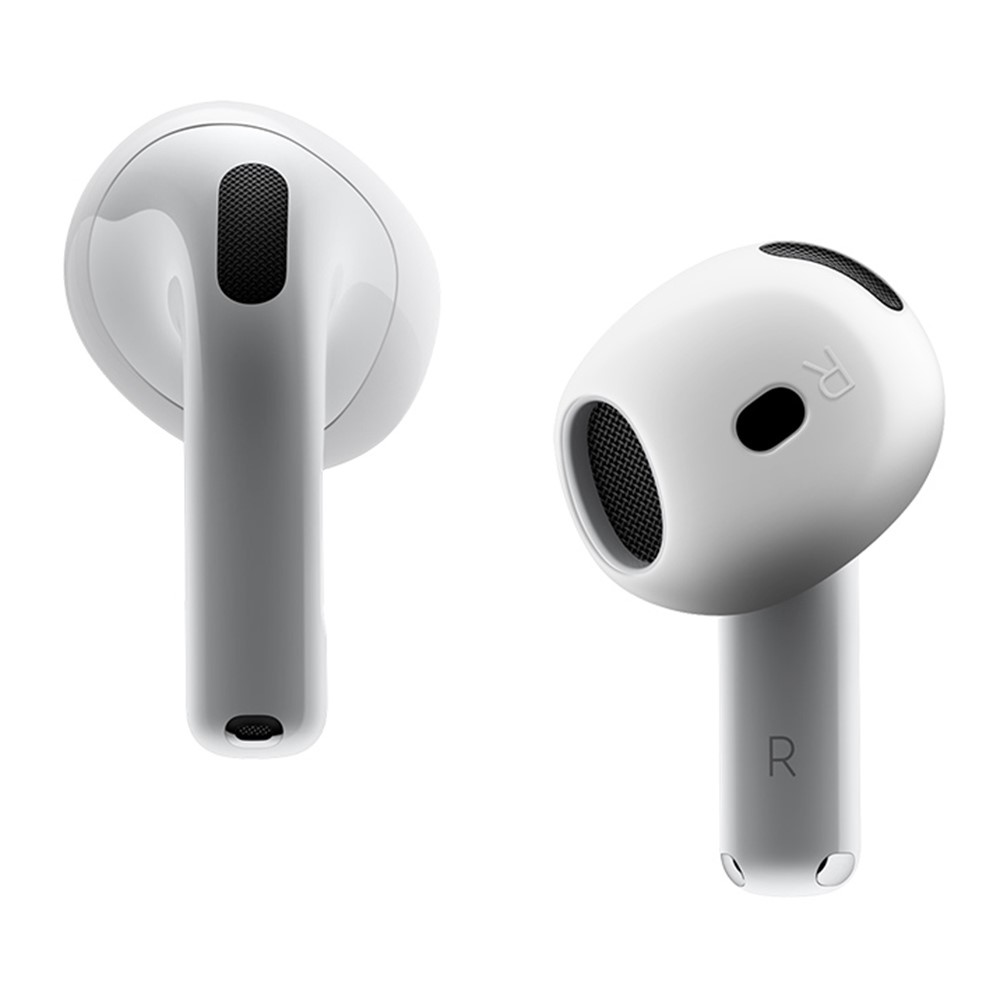 Ørepropper i silikone til AirPods 4 - Anti-slip - 1 par - Transparent