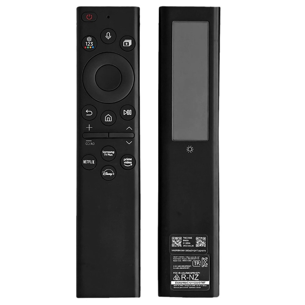 Solcelledrevet fjernbetjening Til Samsung TV - Erstatning for BN59-01385A