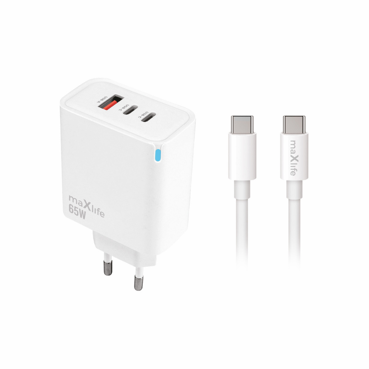 Lenovo ThinkPad E14 Gen 1 Intel - USB-C PD oplader 65W - kompatibel med ThinkPad E14 Gen 1 Intel - inkl. 2m USB-C kabel