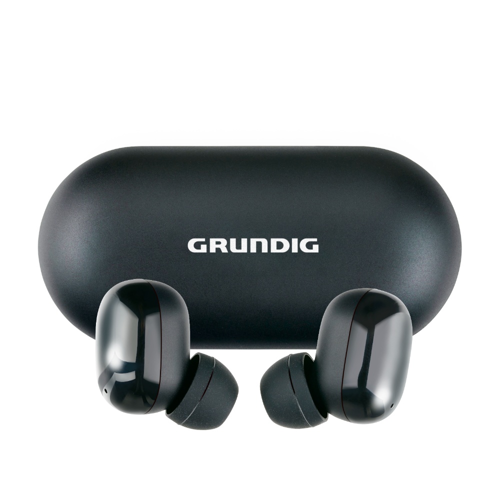 Grundig TWS Trådløse Bluetooth Earbuds m/mikrofon - Sort