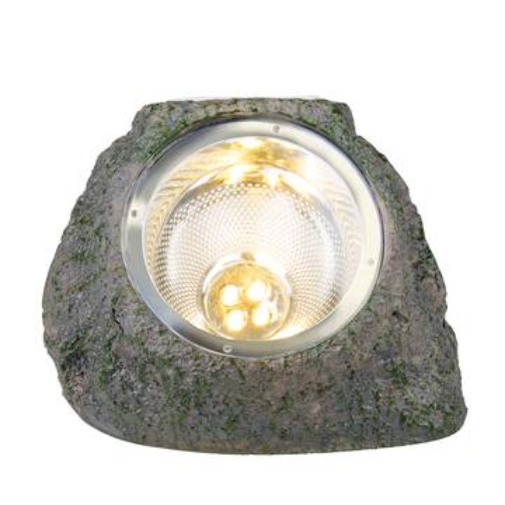 Arti Casa Solar Stone solcellelampe - Varm hvid - Automatisk lysfunktion