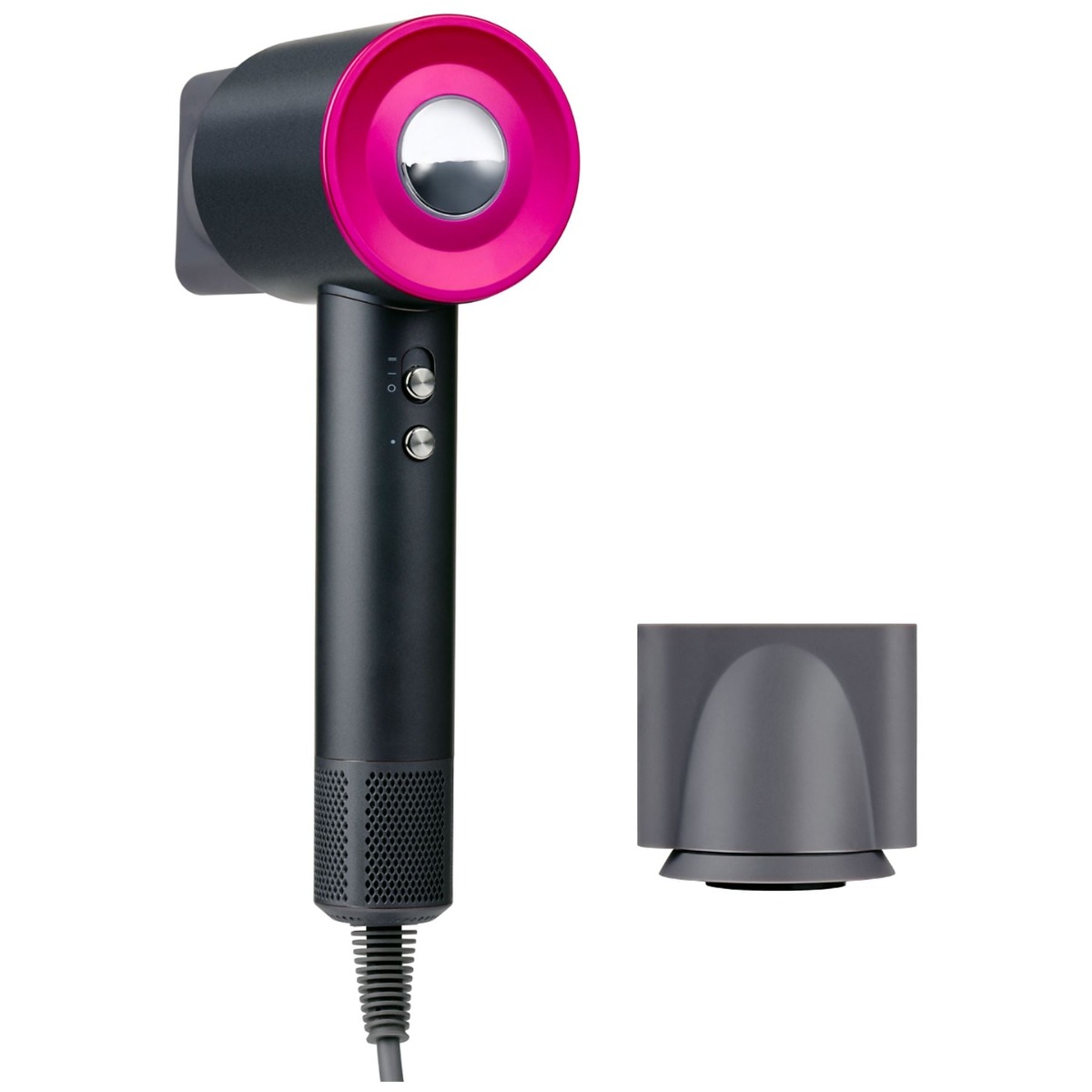 Hårtørrer High Speed 1600W - ionisk teknologi - Sort/pink