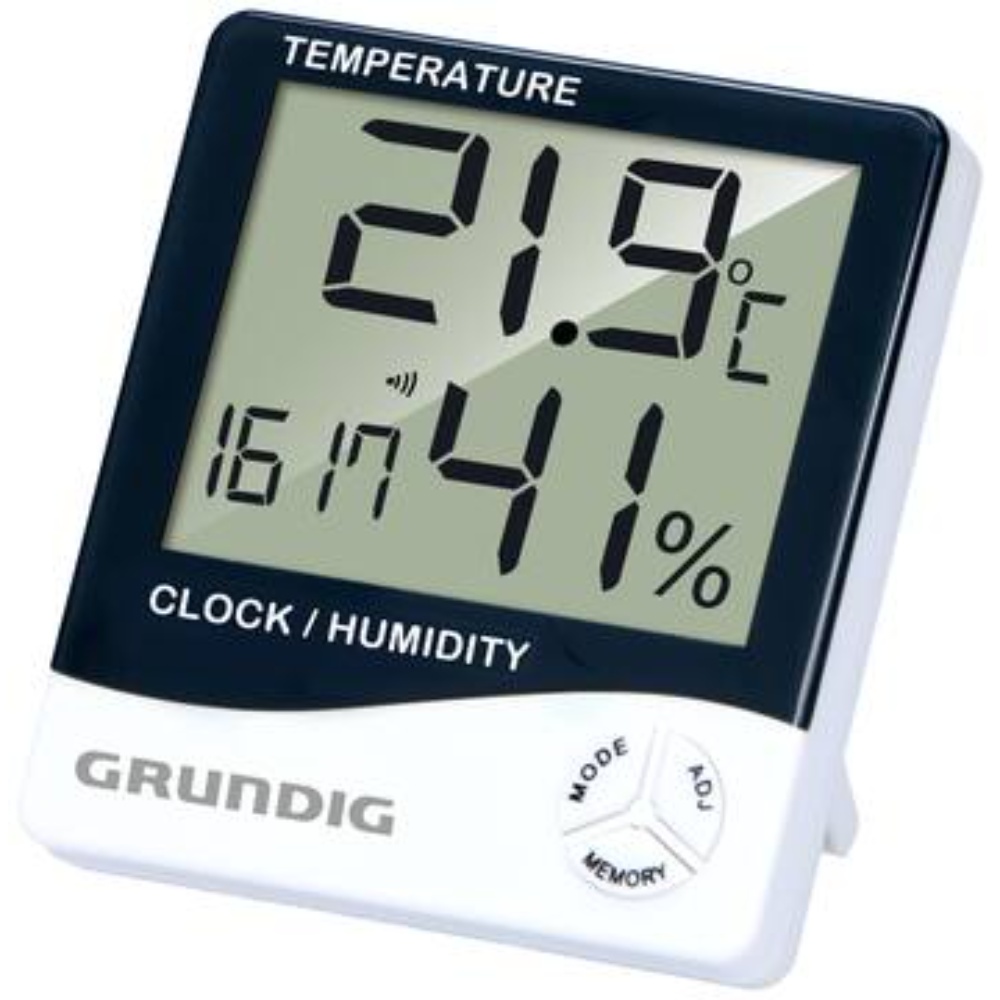 Grundig digital vejrstation med termometer og hygrometer