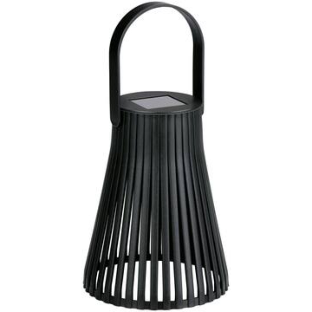 Arti Casa LED solcelle lanterne Ø11xH22cm - Sort