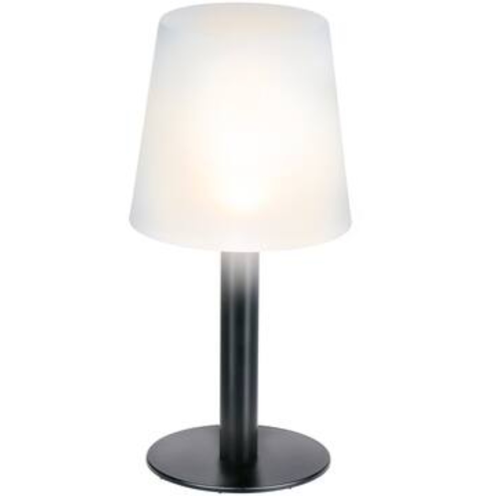 Grundig Solcelle LED bordlampe Ø15xh30cm - Varm hvid