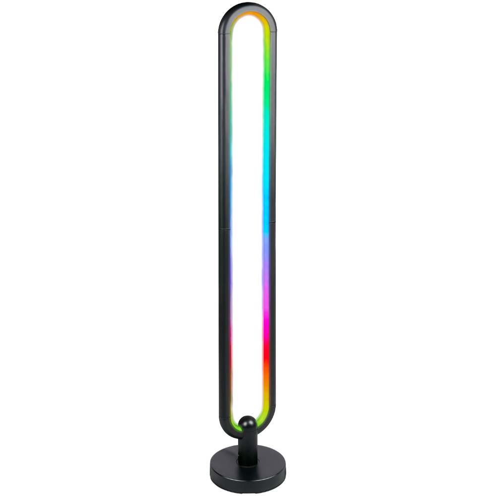 Grundig LED gulvlampe 105cm - RGB 15 lysindstillinger og med fjernbetjening