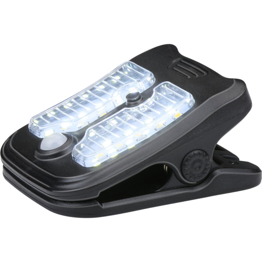 Grundig LED solcellelampe med klemme - Varm hvid & hvidt lys