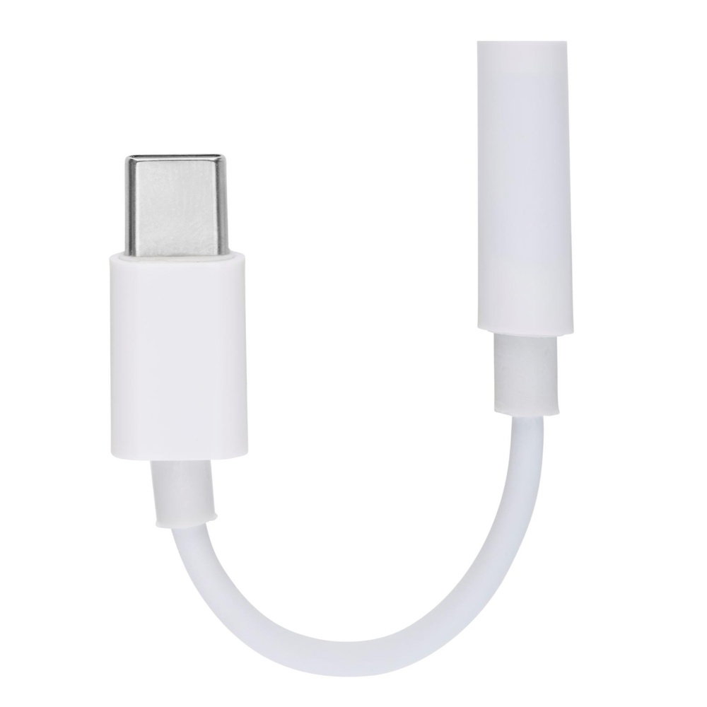 Grundig lydadapter USB-C til 3.5mm jack - Hvid