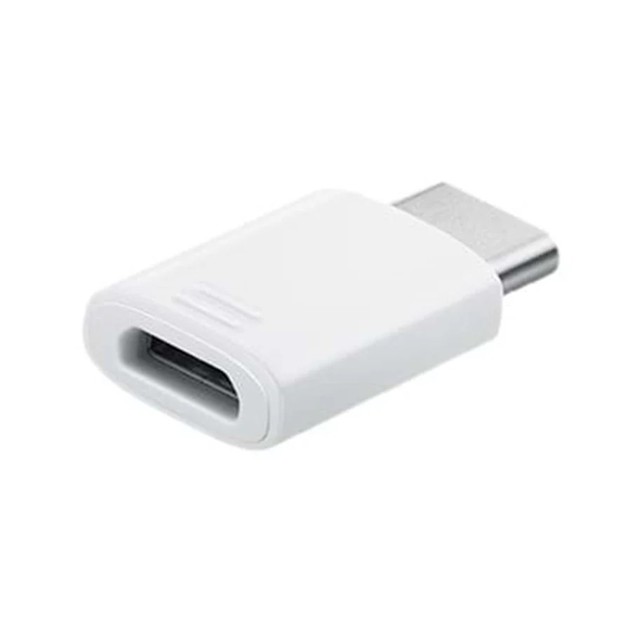Original Samsung EE-GN930 MicroUSB til USB-C adapter - Hvid