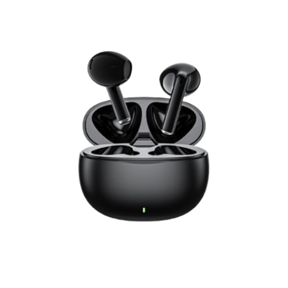 TWS W2 Bluetooth V5.0 ENC høretelefoner - Noise Cancelling - Sort