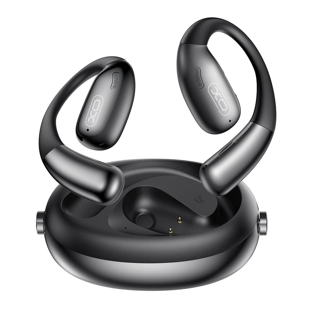 XO Bluetooth OWS høretelefoner med AI oversætter - Sort