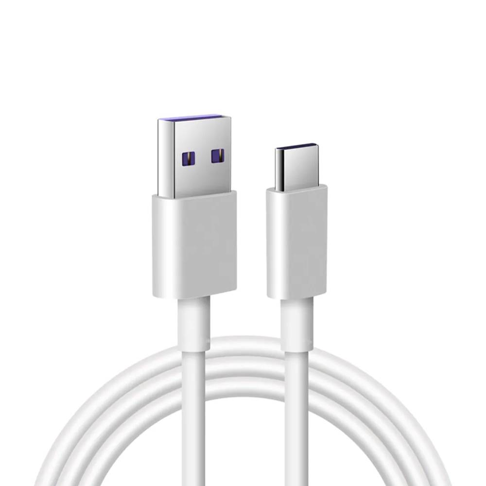 Original Huawei AP71 Supercharge USB - USB-C kabel 1 m - Hvid