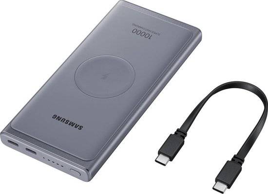 Original Samsung Powerbank med Trådløs opladning 10000 mAh / 25W