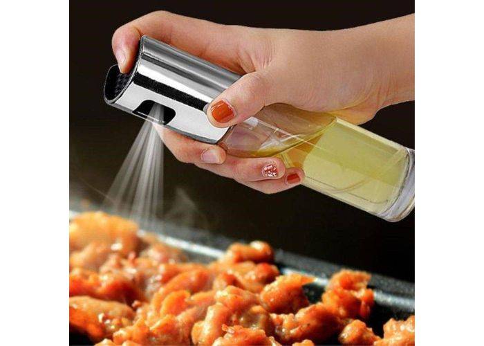 Northfjords - Sprayflaske af glas til Olier til marinering / salater - Sølv