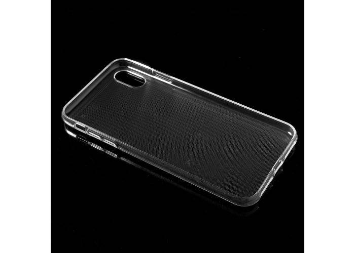 iPhone XS Max - Blødt gummi cover/etui - Transparent