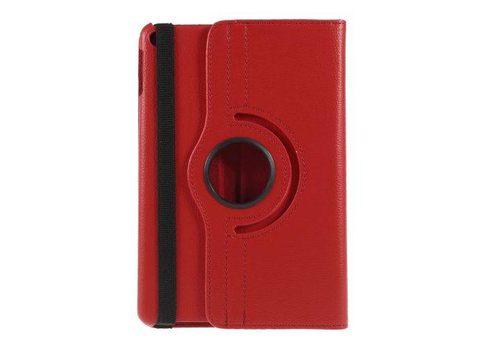iPad Mini 5 (2019) - Læder cover / taske roterbar 360 grader – Rød