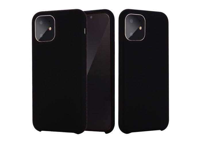 iPhone 11 - Azmaro Tyndt Silikone cover - Sort
