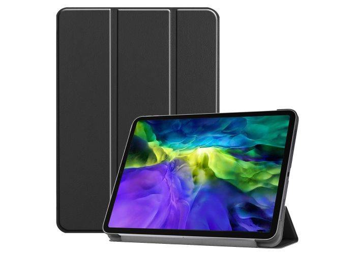 iPad Pro 11 (2021/2020/2018) - Tri-Fold læder cover - Sort