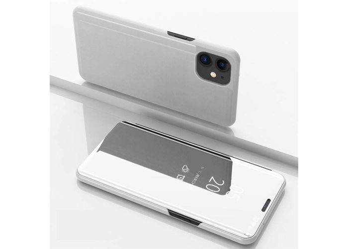 iPhone 12 - View Window Mirror cover - Sølv
