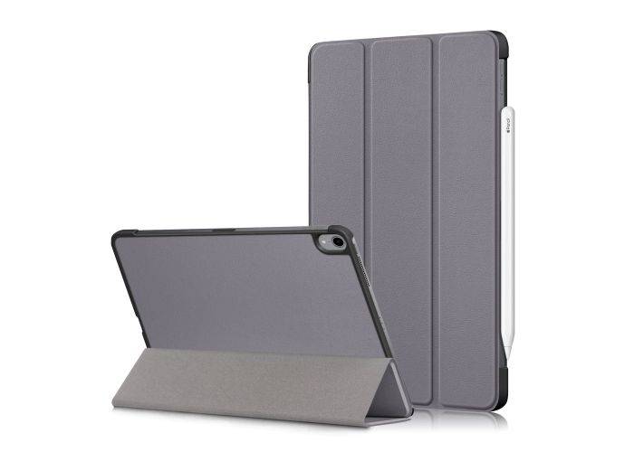 iPad Air 11 (2024/2025/2026) / Air 10.9 (2022/2020) - Tri-Fold læder cover m/wake up/sleep - Grå
