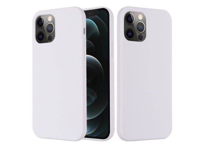 iPhone 12 mini - Azmaro Silikone magsafe cover - Hvid