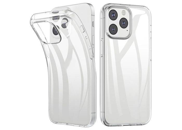 iPhone 13 mini - Blødt gummi cover - Transparent
