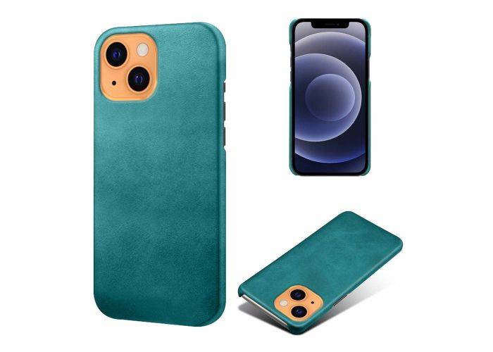 iPhone 13 - KSQ slim læder Hard cover - Grøn