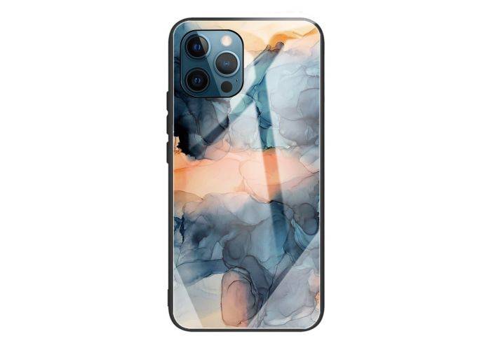 iPhone 13 Pro - Hybrid cover m/ Bagside af hærdet glas - Style G