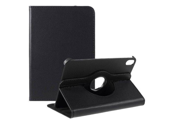 iPad mini (2024 / 2021) - 360 Graders Roterbart Læder cover - Sort