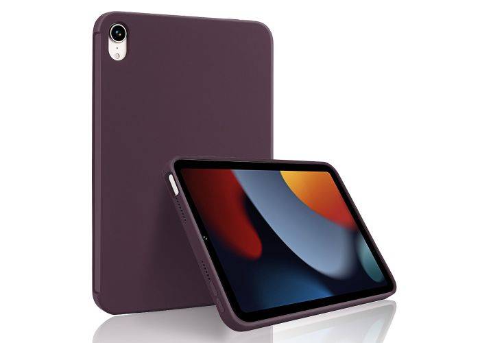 iPad Mini (2024 / 2021) - Premium silikone cover/etui - mørk lilla