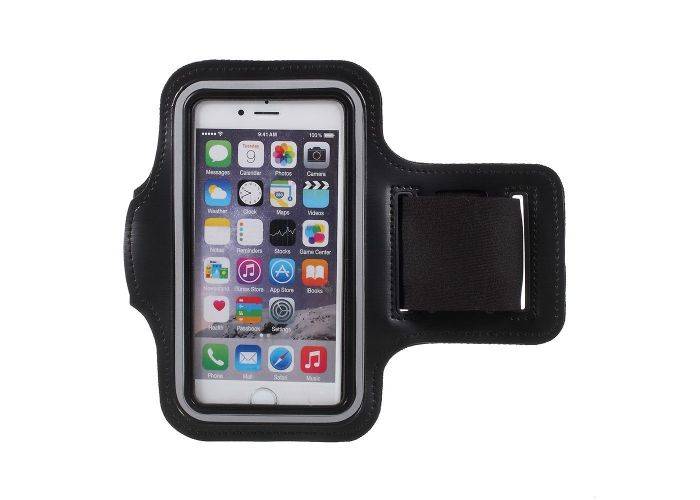 Universal - Sports / Løbe armbånd Str 150 x 80mm. - Sort