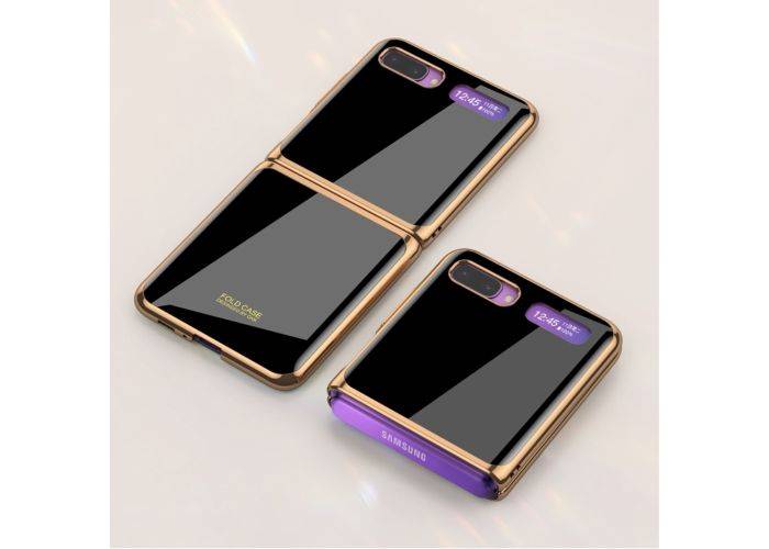 Samsung Galaxy Z Flip - GKK Hard cover - Design Hærdet glas - Sort
