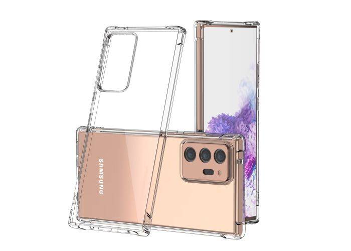 Samsung Galaxy Note 20 Ultra / Ultra 5G - LEEU Air gummi cover - Transparent